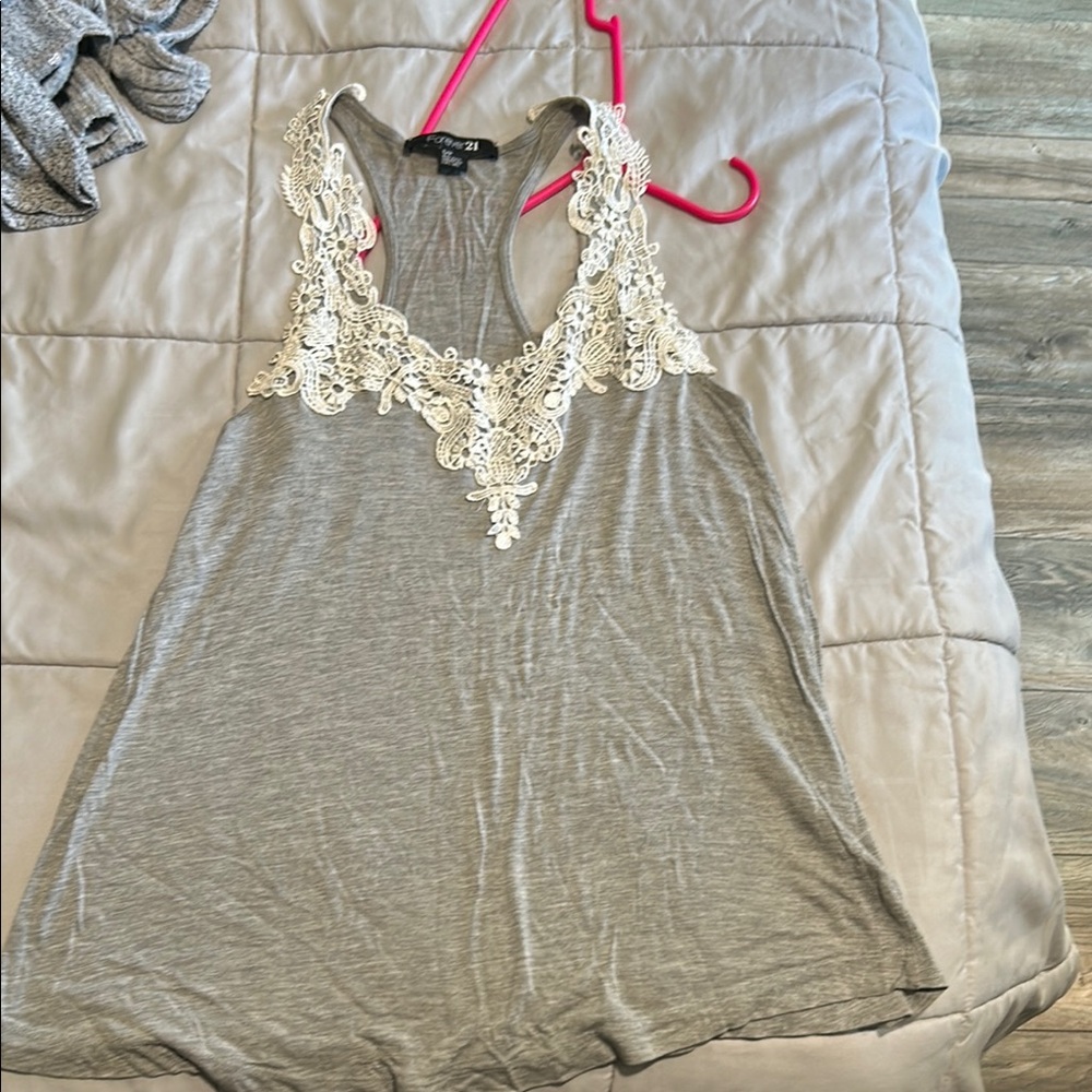 Gray Top